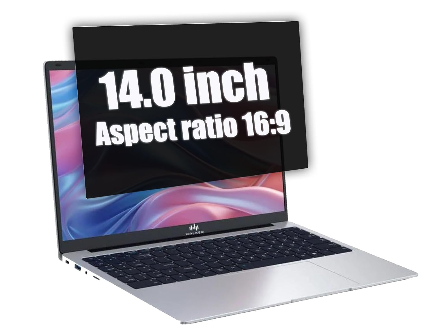 14-inch Widescreen (16:9) - Laptop privacy filter - 14-inch wide