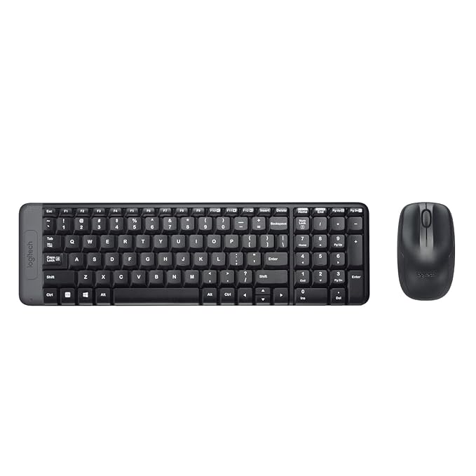 WIRELESS MOUSE AND KEYBOARD COMBO LOGITECH MK220
