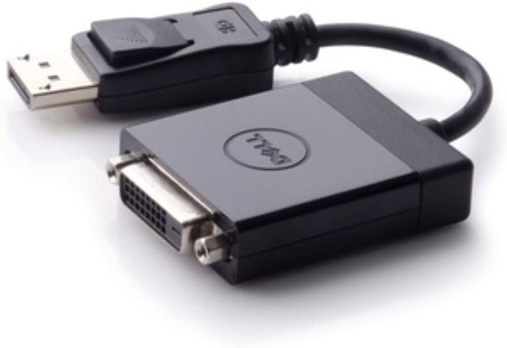 Dell Display port to DVI adapter