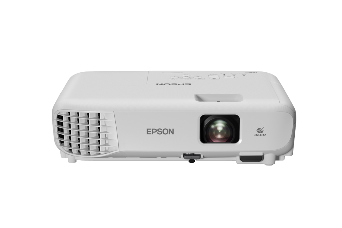 EPSON HD Ready LCD Projector Model:EB-W49 Brightness:3800 Lumens Resolution:1280x800(WXGA) HDMI,VGA,USB,LAN Connectivity Wifi optional , lamp Life up to 17000 hrs in eco mode