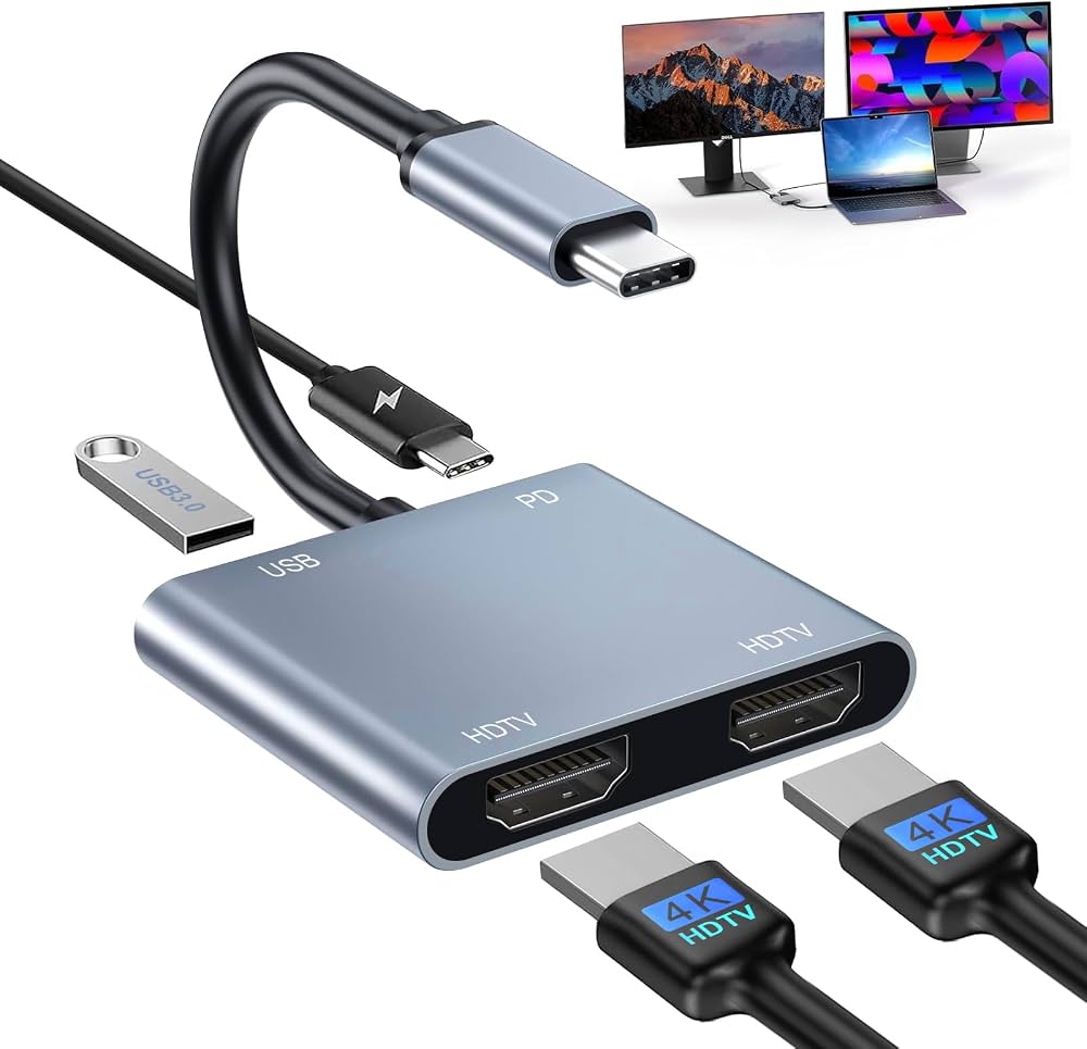 Dual HDMI connector