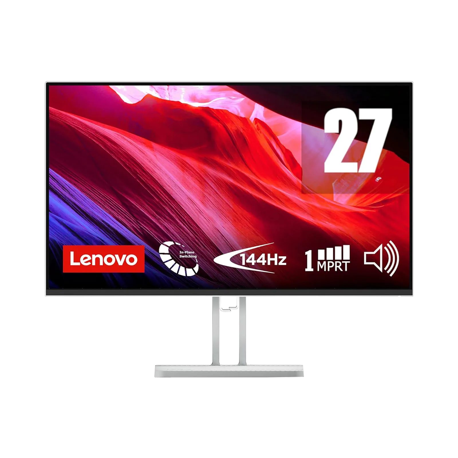 Lenovo 27 inch monitor with 1.2m HDMI cable